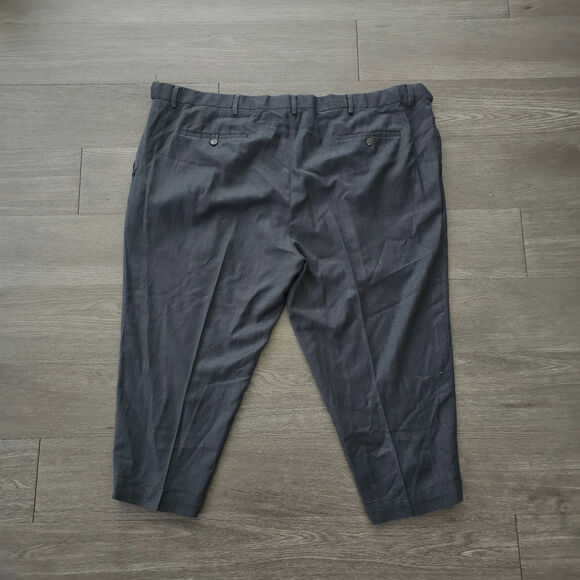 Roundtree & Yorke Gray Dress Pants Size 48x29 - Picture 2 of 4